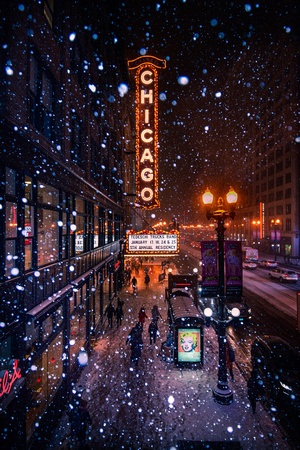 Snow in Chicago